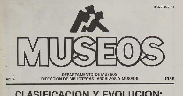 Museos: número 4, 1989