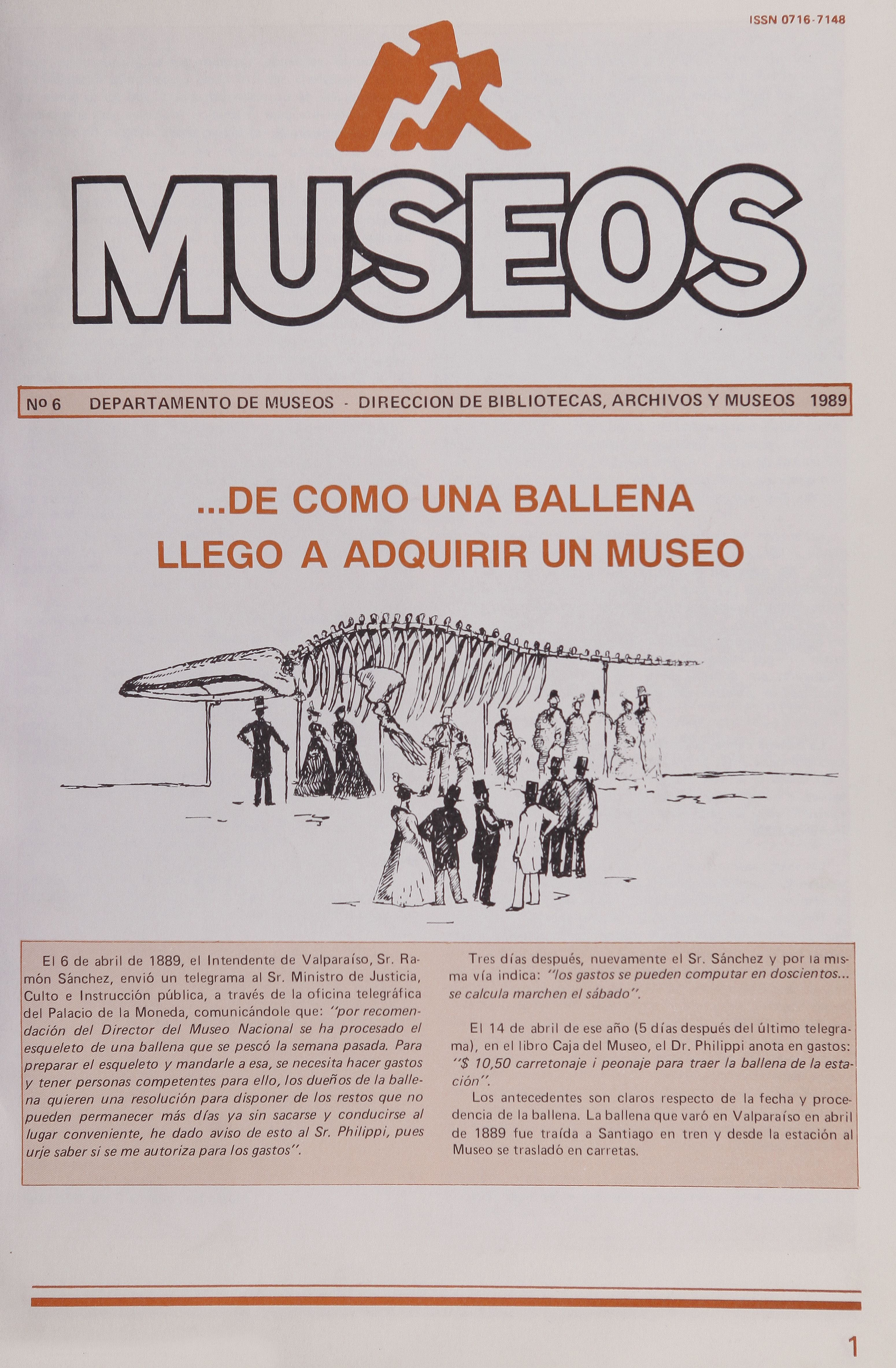 Museos: número 6, 1989