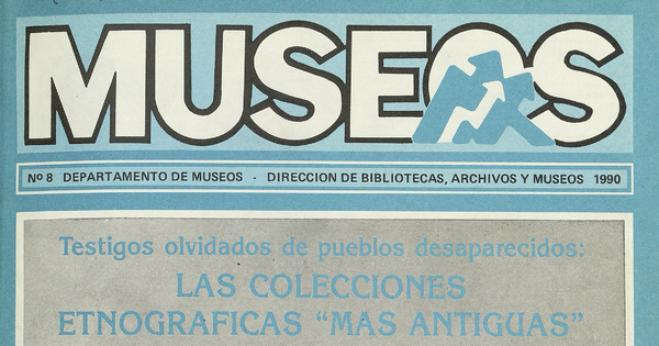 Museos: número 8, diciembre de 1990