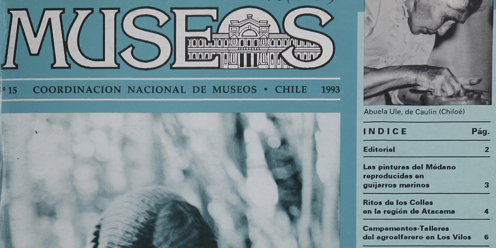 Museos: número 15, marzo de 1993