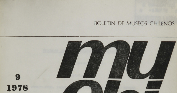 Actas de las Segundas Jornadas Museológicas Chilenas, 16-21 de octubre de 1978