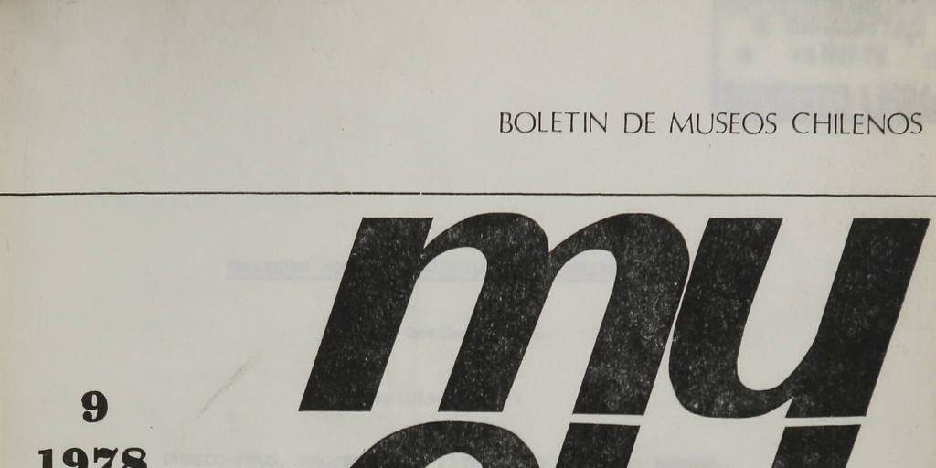 Actas de las Segundas Jornadas Museológicas Chilenas, 16-21 de octubre de 1978