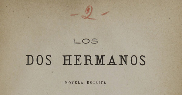 Portada de Los dos hermanos