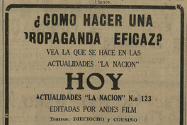 ¿Cómo hacer una propaganda eficaz?