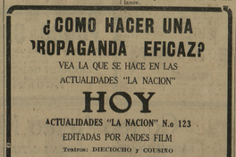 ¿Cómo hacer una propaganda eficaz?