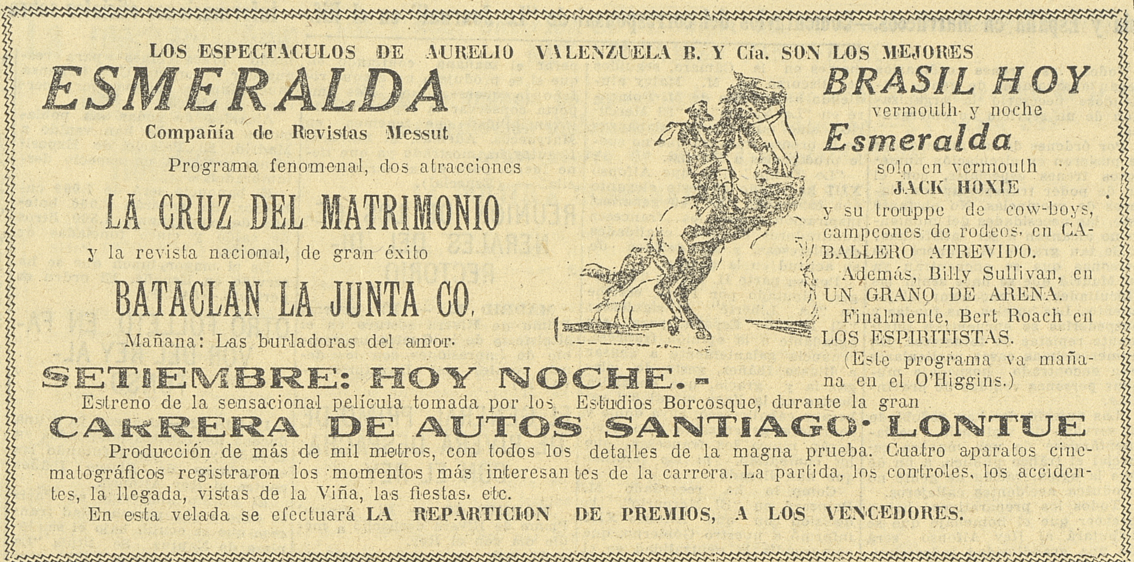 Carrera de autos Santiago-Lontué