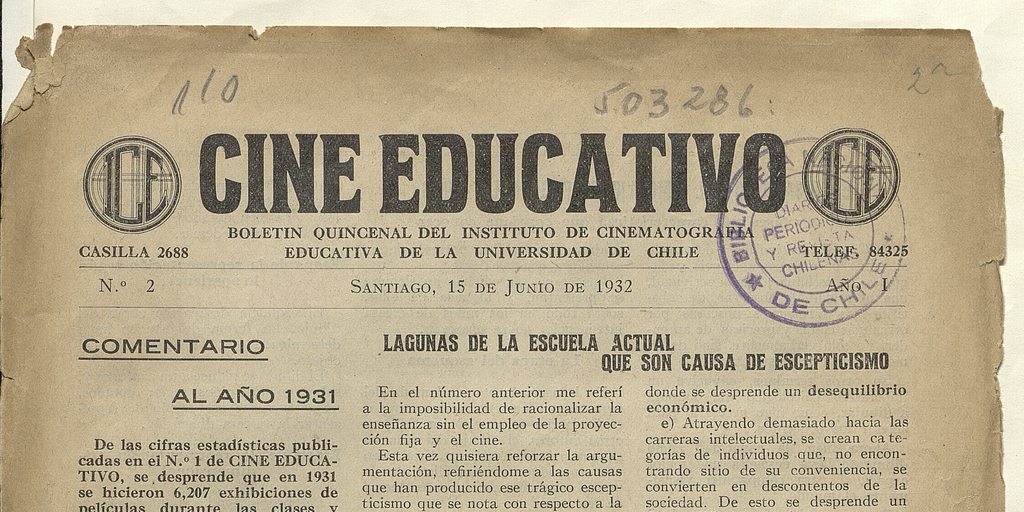 Cine Educativo número 2