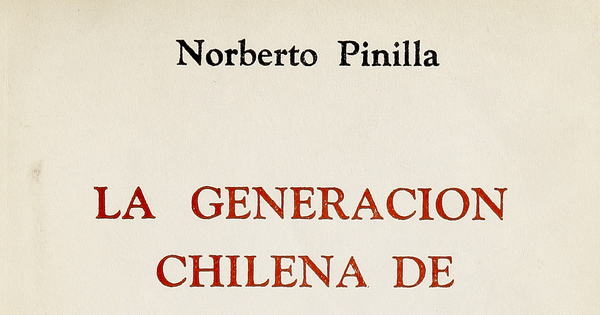 La generación chilena de 1842