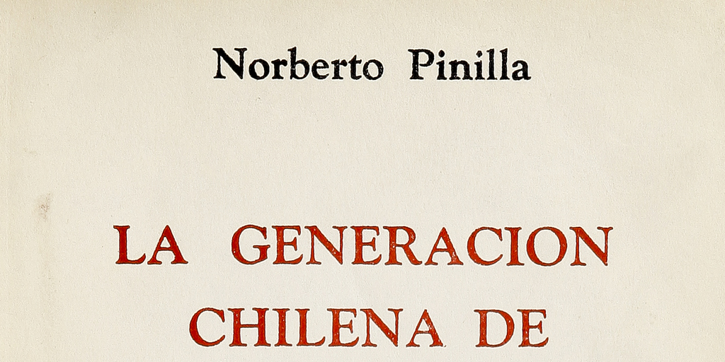 La generación chilena de 1842