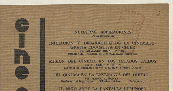 Cine educativo, número 4