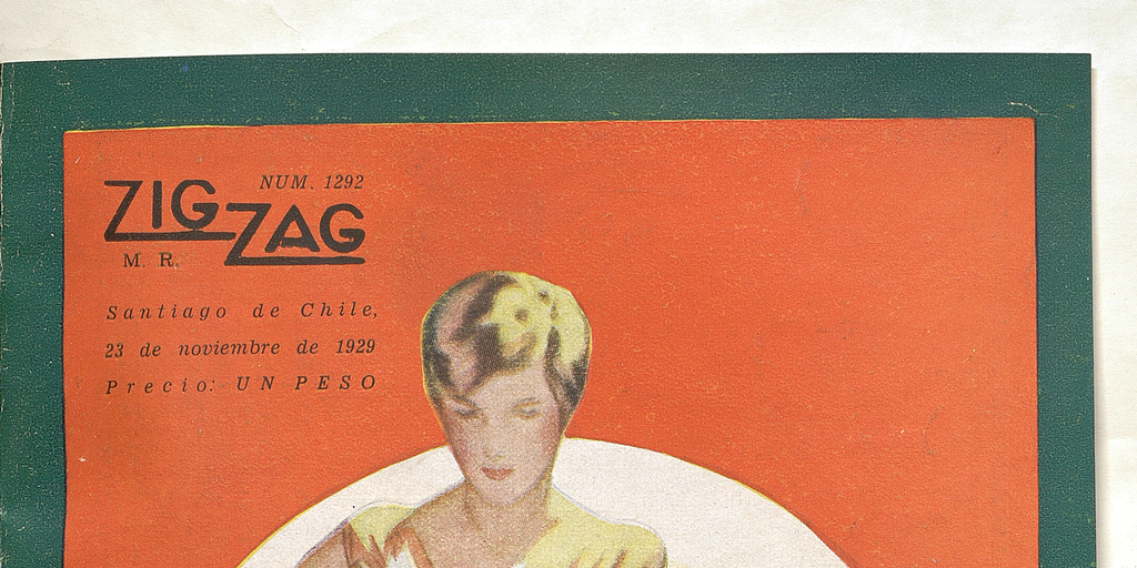 Portada de Zig-Zag Nº 1292, 23 de noviembre de 1929
