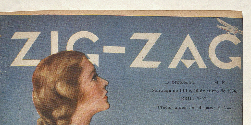 Portada de Zig-Zag Nº 1607, 10 de enero de 1936