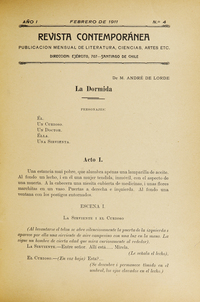 Revista contemporánea: año 1, número 4, febrero de 1911