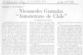 Nicomedes Guzmán, Autorretrato de Chile