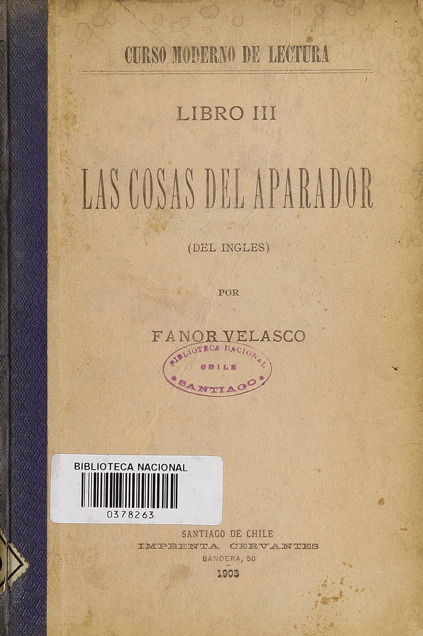 Curso moderno de lectura: libro III: las cosas del aparador