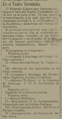 Actualidades del Centenario