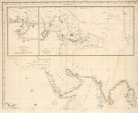 Carta general para las navegaciones a la India Oriental por el Mar del Sur y el grande océano que separa el Asia de la América construida por Dn. José de Espinosa, gefe de Esquadra de la Armada Española, Londres 1812.