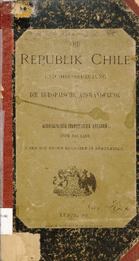 Mapa de la República de Chile  [material cartográfico] dibujado i publicado según los mapas, datos i publicaciones de Aimé Pissis ... [et al.] ; i los mapas de la Oficina Hidrográfica de Chile i de los Almirantazgos inglés i alemán por C. Opitz (Neustadt-Leipzing) i Dr. H. Polakowsky (Berlin).