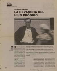 La Revancha del hijo pródigo  [artículo] Iván Quezada E.