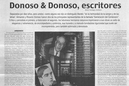 Donoso & Donoso, escritores