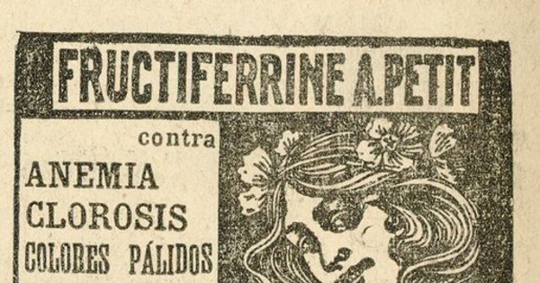  Jugo de frutas contra la anemia, 1913