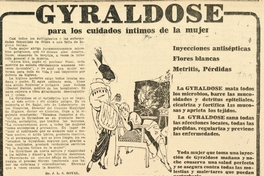 Para los cuidados internos de la mujer, 1915