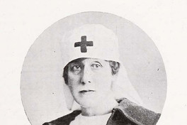 Pie de foto: Sofía Eastman de Huneeus, segunda presidenta de la Cruz Roja, 1918-1921.