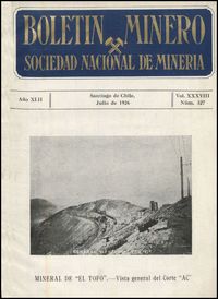 Proyecto de Caja de Crédito Minero presentado al Gobierno por la Sociedad Nacional de Minería.