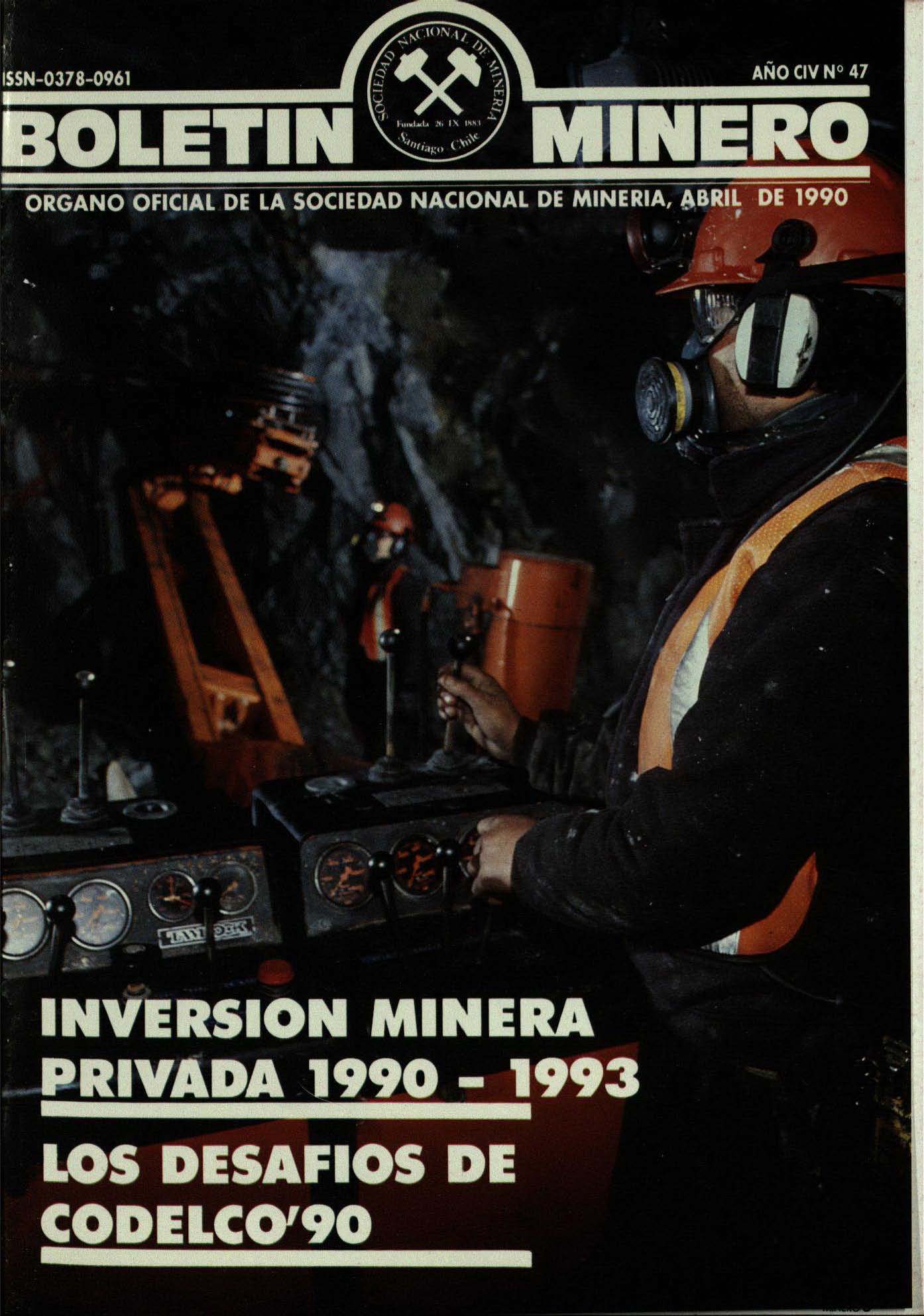 "Expomin 90": Éxito de la Minería Latinoamericana.