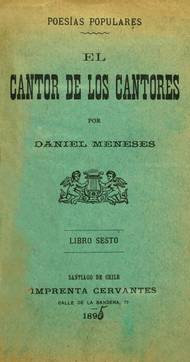 El cantor de los cantores: libro sesto