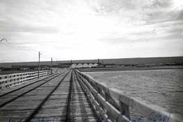 Vista del frigorífico de Puerto Sara, Magallanes, 1928