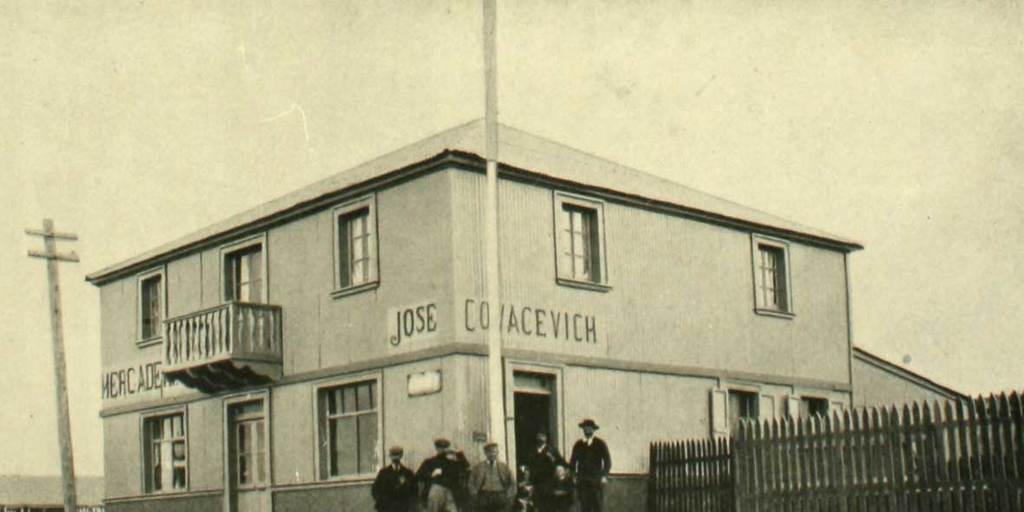 Casa comercial José Cocacevich, Porvenir, Tierra del Fuego, 1906