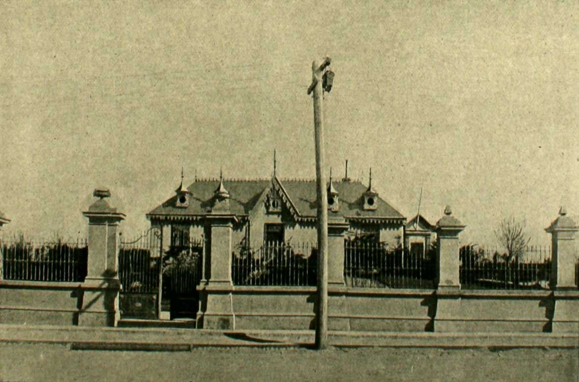 Casa de Elías Braun, Punta Arenas, 1906