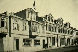 Almacén de mercería de José Bucksbaum, Punta Arenas, 1906