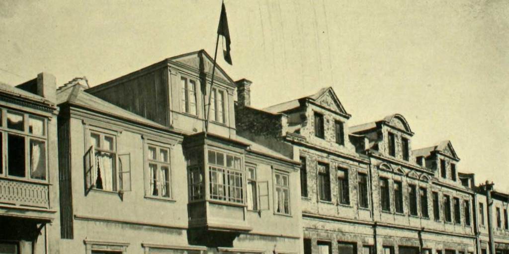 Almacén de mercería de José Bucksbaum, Punta Arenas, 1906