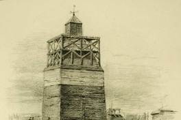 Faro en Punta Arenas, 1884