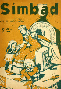 Simbad: el gran amigo del Peneca. Año 1, número 18, 4 de  enero de 1950 - número 34, 26 de abril 1950