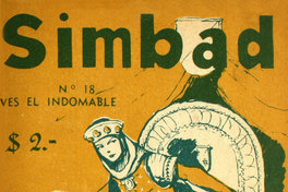 Simbad: el gran amigo del Peneca. Año 1, número 18, 4 de  enero de 1950 - número 34, 26 de abril 1950
