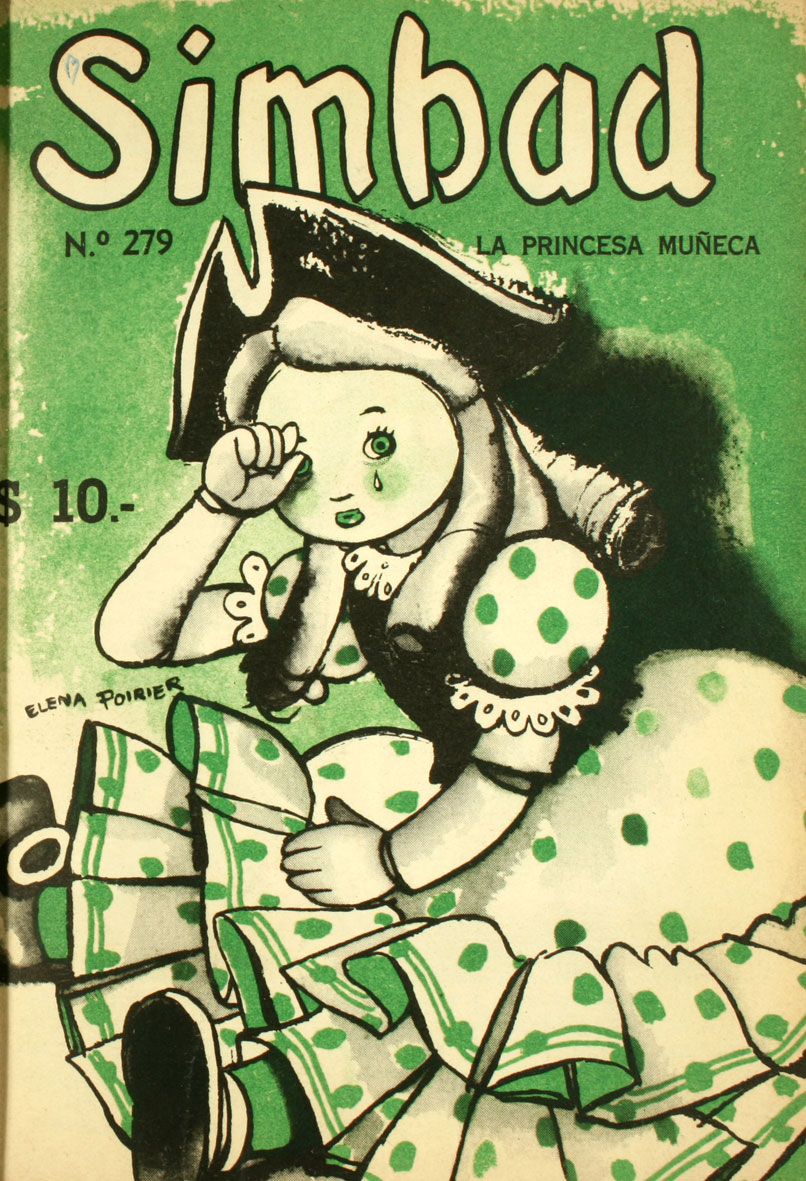 Simbad: el gran amigo del Peneca: año 6, números 279-295, 5 de enero a 27 de abril de 1955