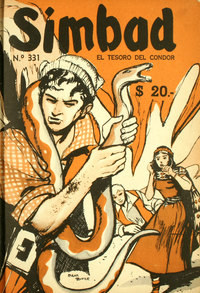 Simbad: el gran amigo del Peneca: año 7, números 331-347, 4 de enero a 25 de mayo de 1956