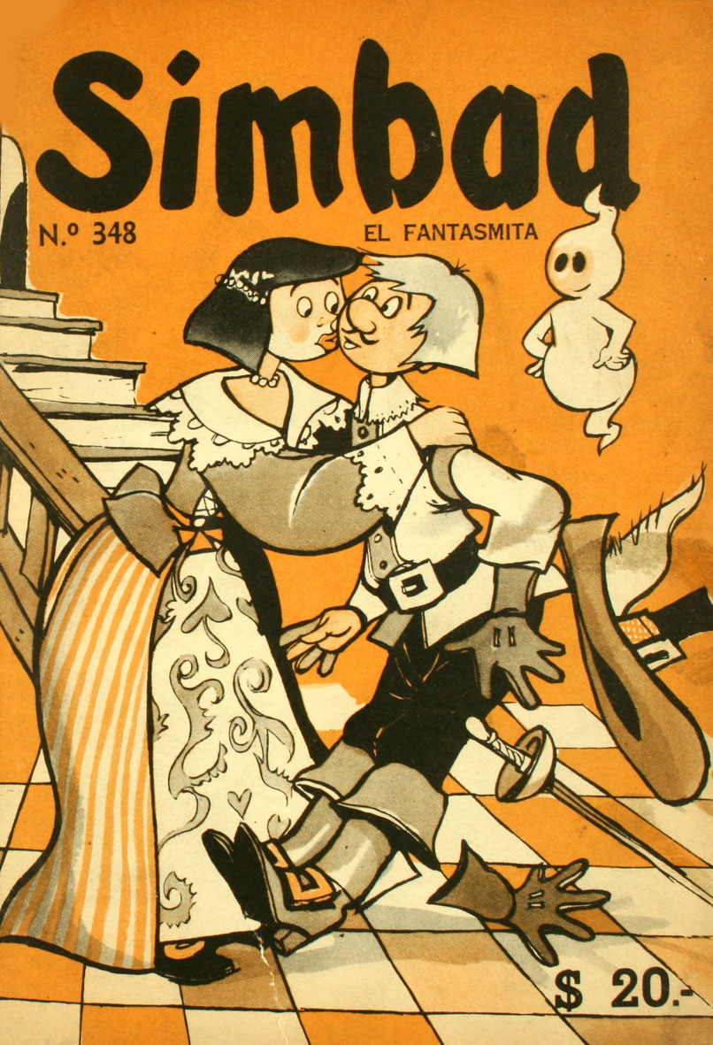 Simbad: el gran amigo del Peneca: año 7, números 348-365, 2 de mayo a 29 de agosto de 1956