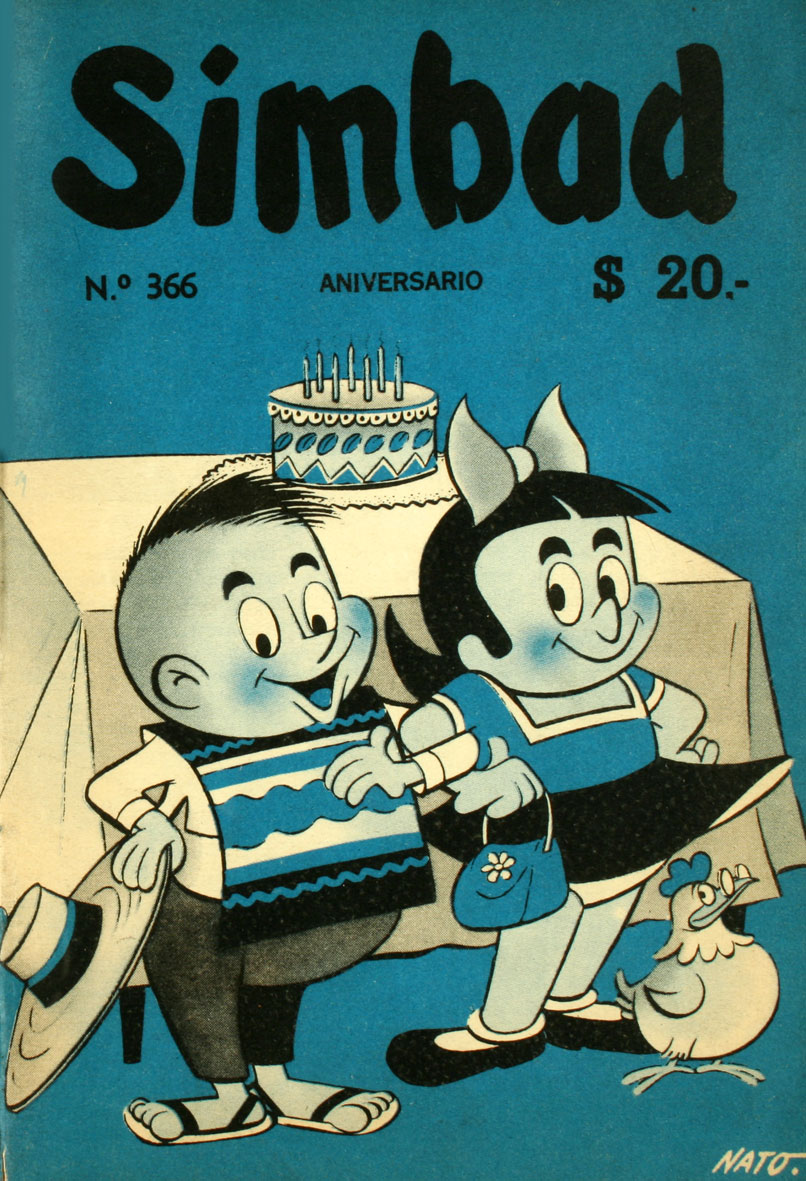 Simbad: el gran amigo del Peneca, año 8, números 366-382, septiembre-diciembre de 1956