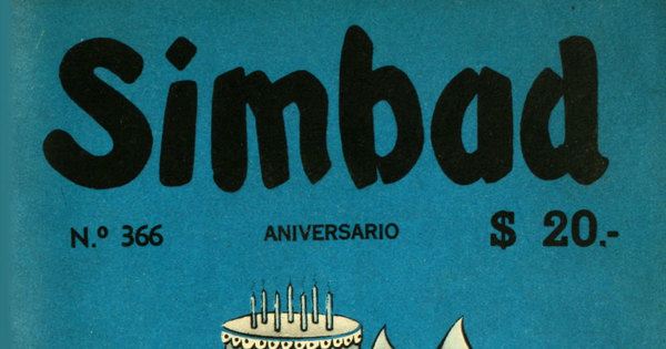 Simbad: el gran amigo del Peneca, año 8, números 366-382, septiembre-diciembre de 1956