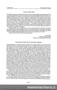 In memoriam: escuchemos la música de Luis Advis para recuperarla