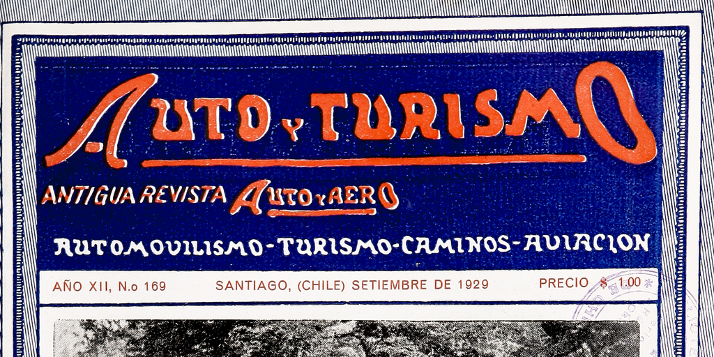 Auto y Turismo nº169 (sep.1929)