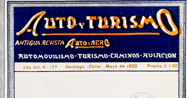 Auto y Turismo nº177(may.1930)