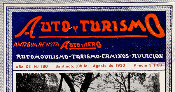 Auto y Turismo nº180(ago.1930)