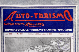Auto y Turismo nº189(may.1931)