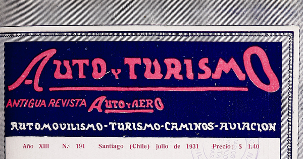 Auto y Turismo nº191(jul.1931)