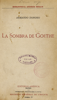 La sombra de Goethe